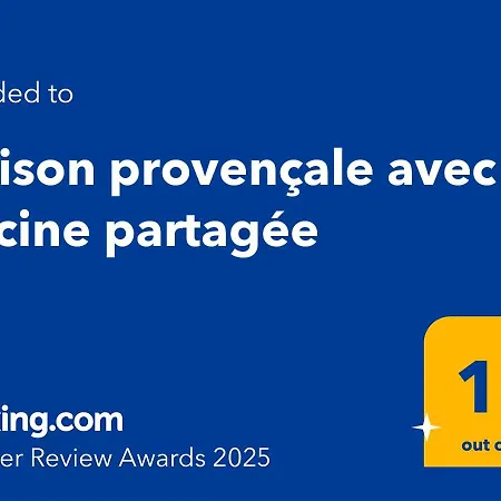 Maison Provencale Avec Piscine Partagee